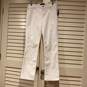 Lauren cream color corduroy jeans, size 10